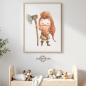 Preview: Buegelbild Wikingerjunge rote Haare Preview: Buegelbild Wikingerjunge rote Haare